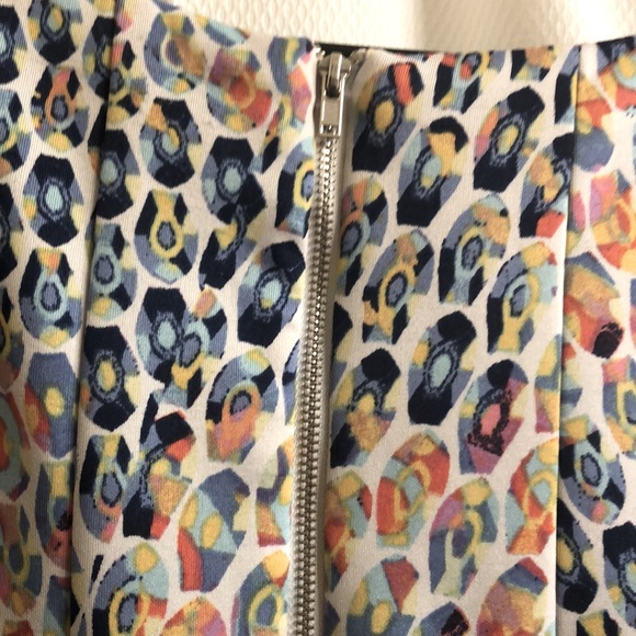 Gabby Skye Multicolor Geometric Abstract Sleeveless Midi Dress Plus Size 20W - Picture 7 of 9